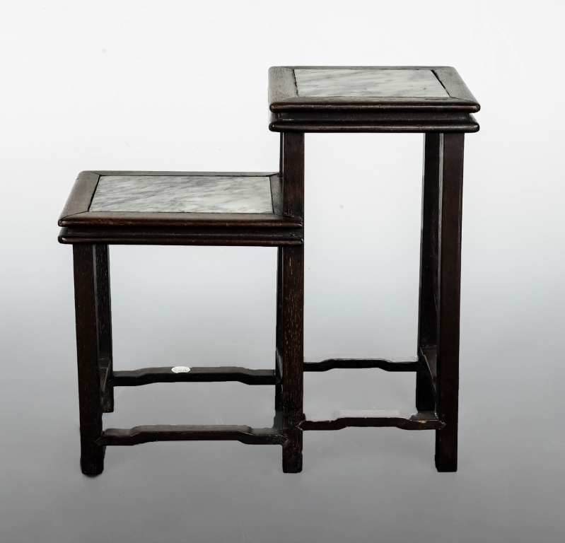 Marble Inset Suanzhi Side Table,Republic of China